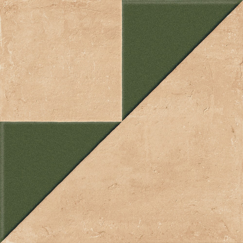 HARMONY KORA CLAY DECOR GREEN LT 22.3х22.3 Q-61 арт. 62408