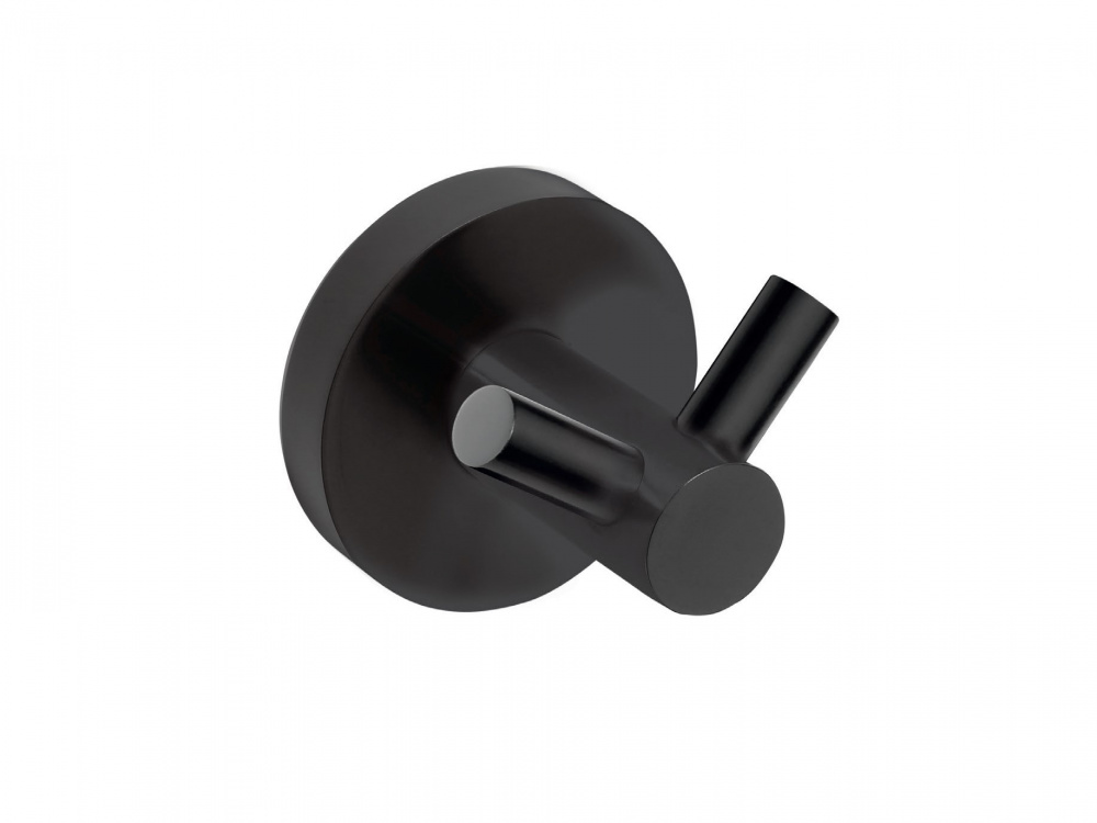 BEMETA DARK Двойной крючок 55x55x50 мм, черный арт. 30395