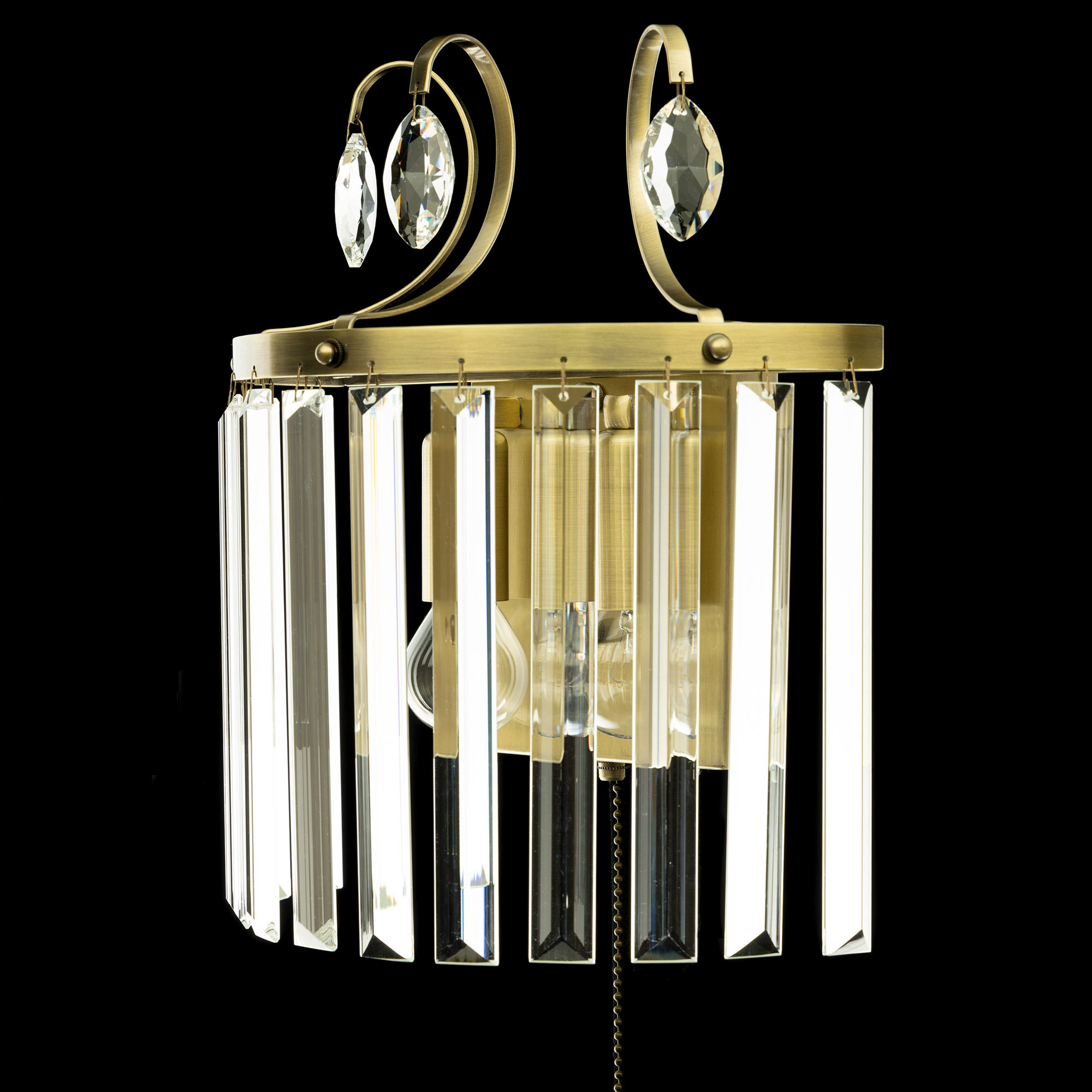 Citilux Инга CL335323 Бра хрустальное с выключателем Бронза арт. 88934