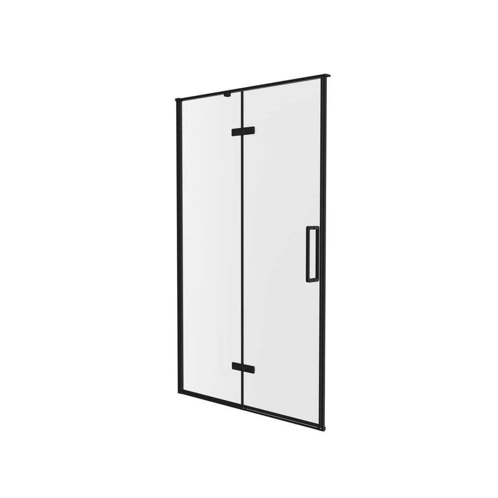 Душевая дверь в нишу Knotlor HDIP120CG0BL 120х200, черный арт. 179449