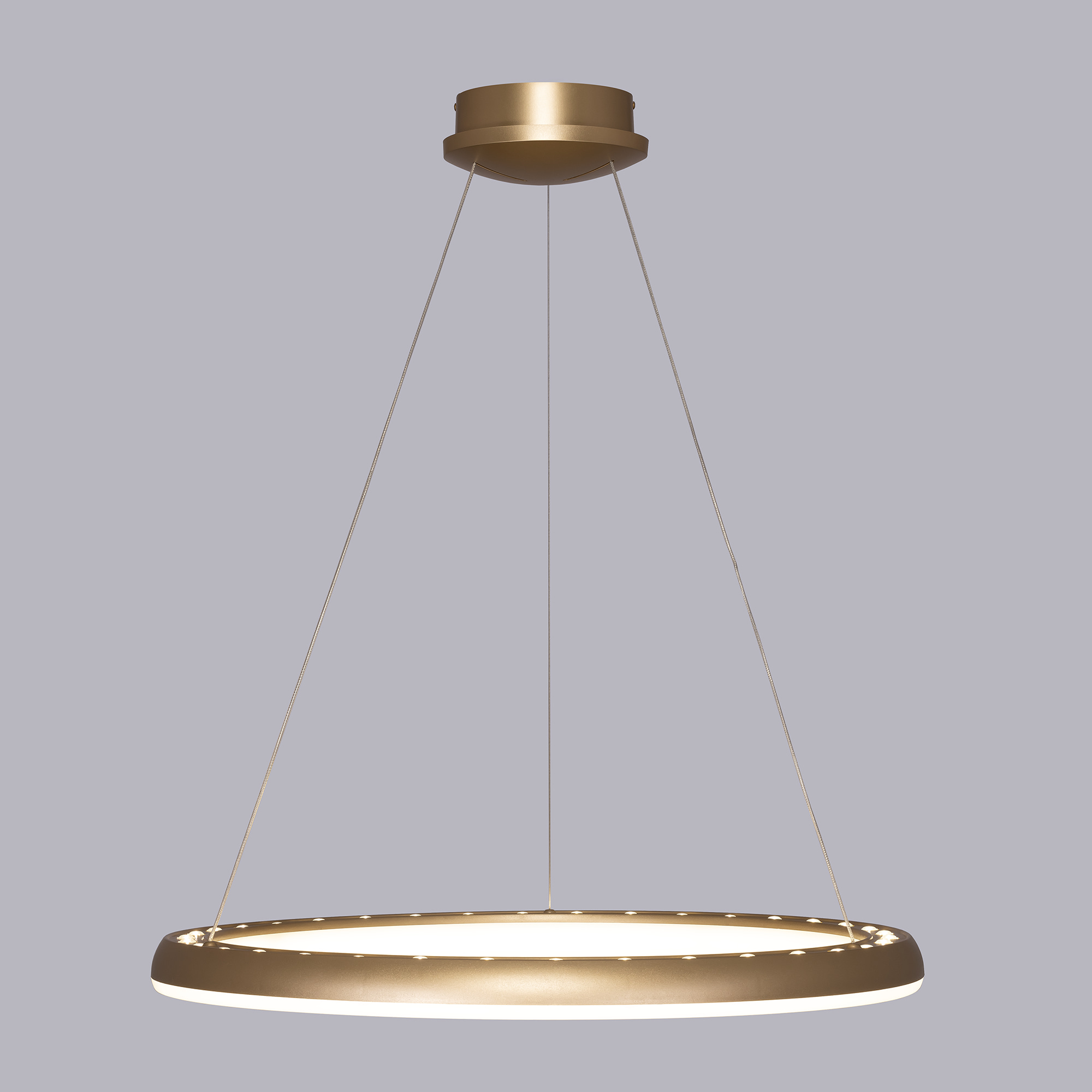 Citilux Юпитер CL730B092S LED Люстра подвесная с пультом Золото арт. 89243
