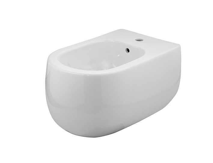 NOKEN LOUNGE FLUID Биде подвесное, 1 отв. под смеситель, 55x37 см, белый арт. 87191