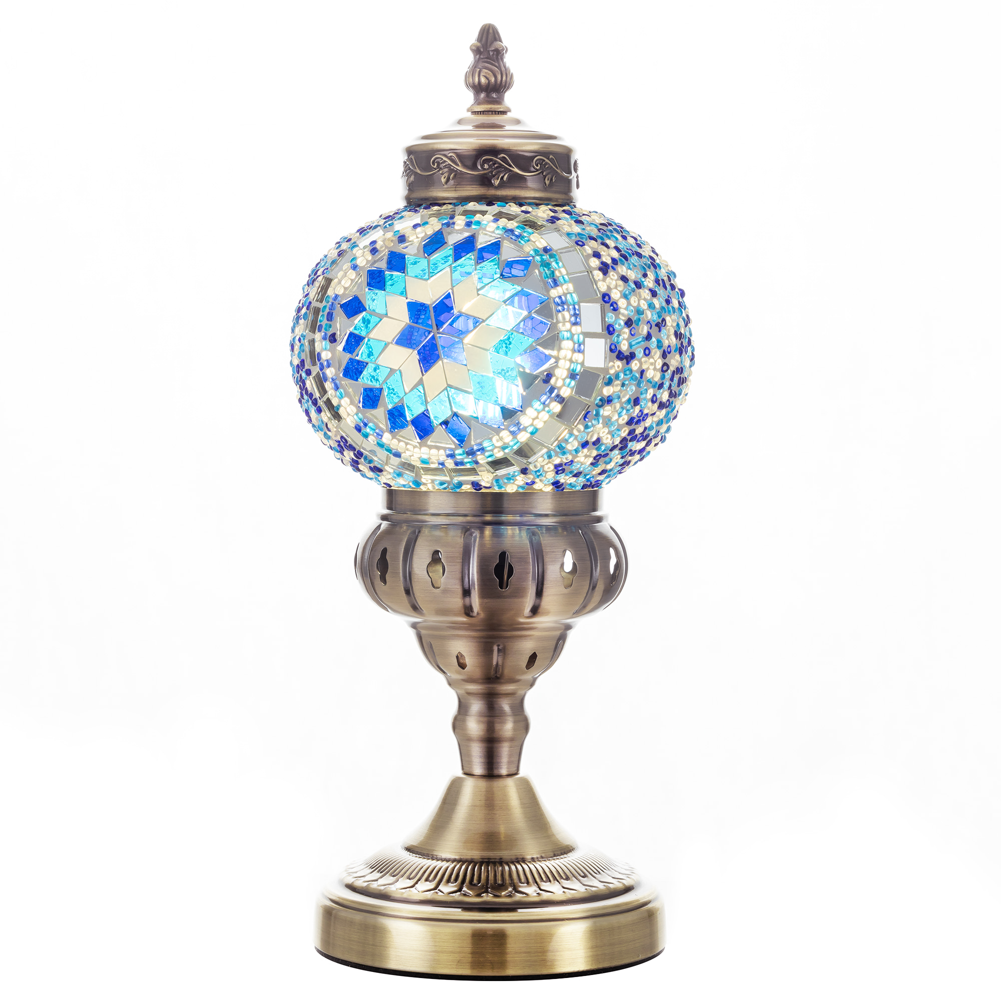 Citilux Каир CL419816 Настольная лампа Мозаика Синяя арт. 89488