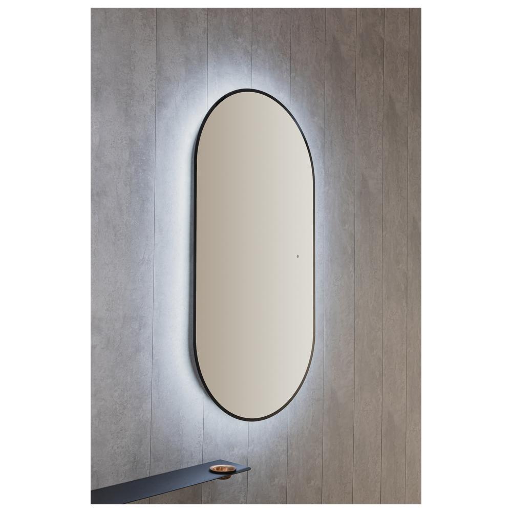 Зеркало Silver Mirrors Viva-BLACK 550х1050 (бесконтактный сенсор) гор/верт арт. 178915