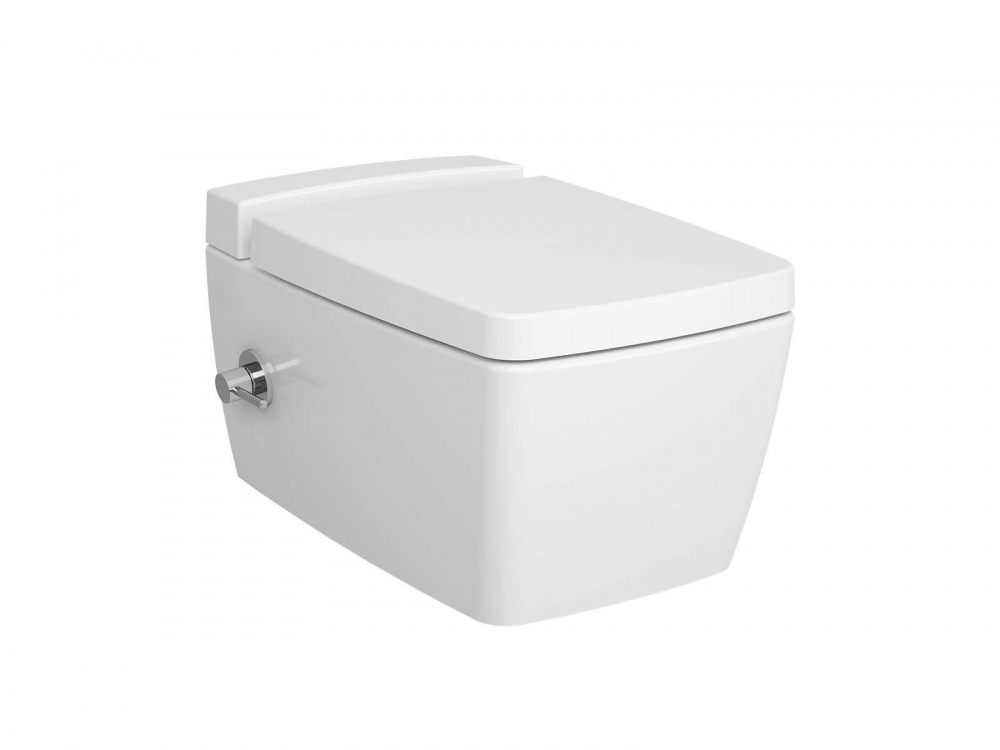 VITRA Metropole Rim-Ex Подвесной безободковый унитаз, 56 см, белый арт. 37341