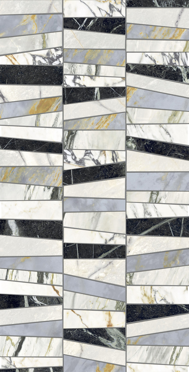 Керамогранит EPOQUE 21 TESSERAE ANTIQUE 3D RETT 60X120 арт. 85229