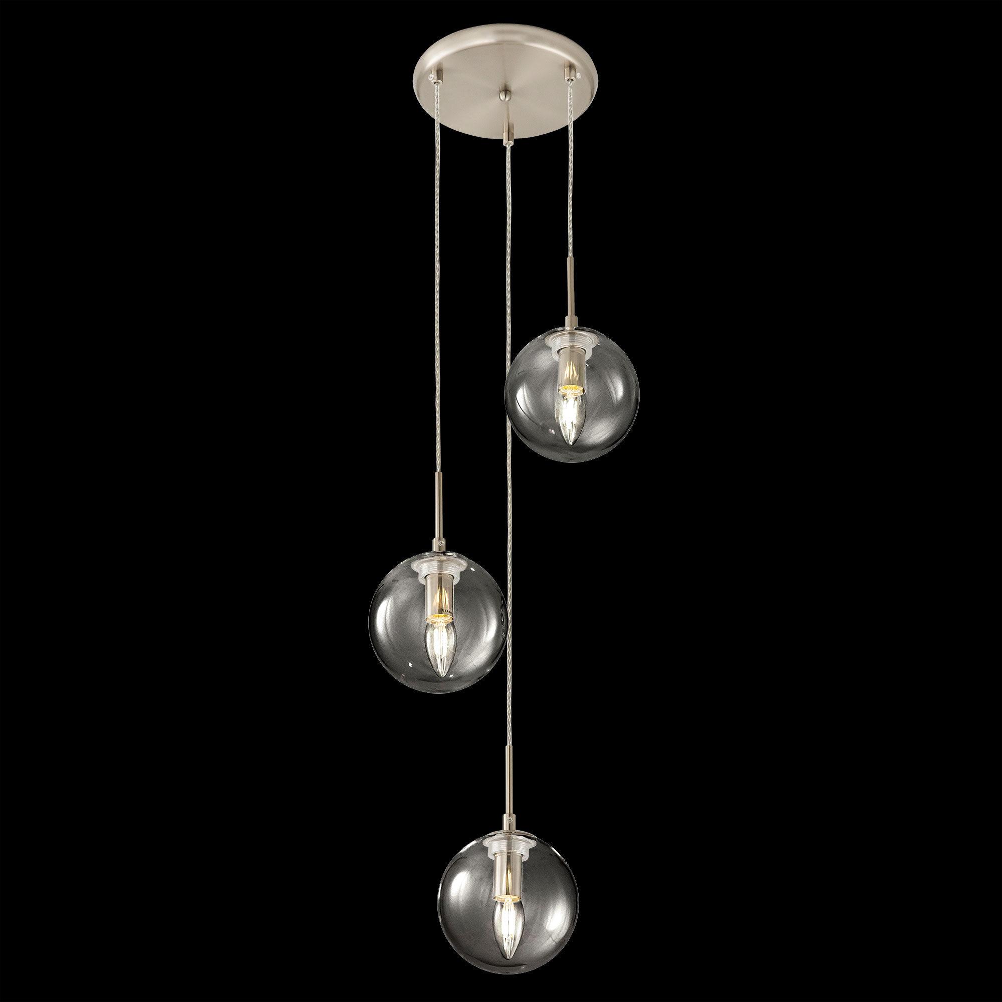 Citilux Томми CL102031 Подвесной светильник Матовый Хром арт. 88554