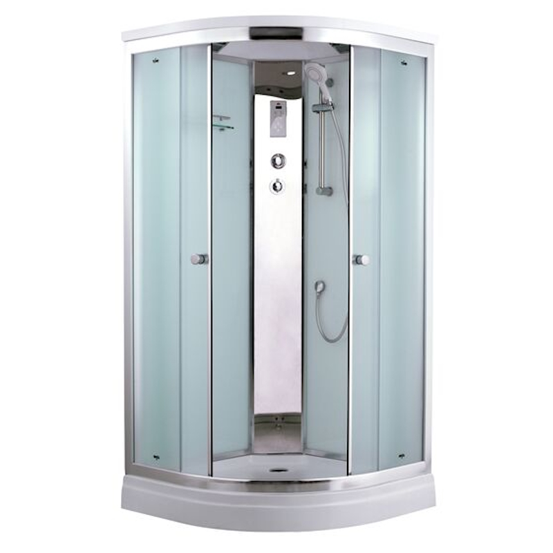 Душевая кабина Timo Comfort Fabric Glass T-8801F, 100x100x220 арт. 174826