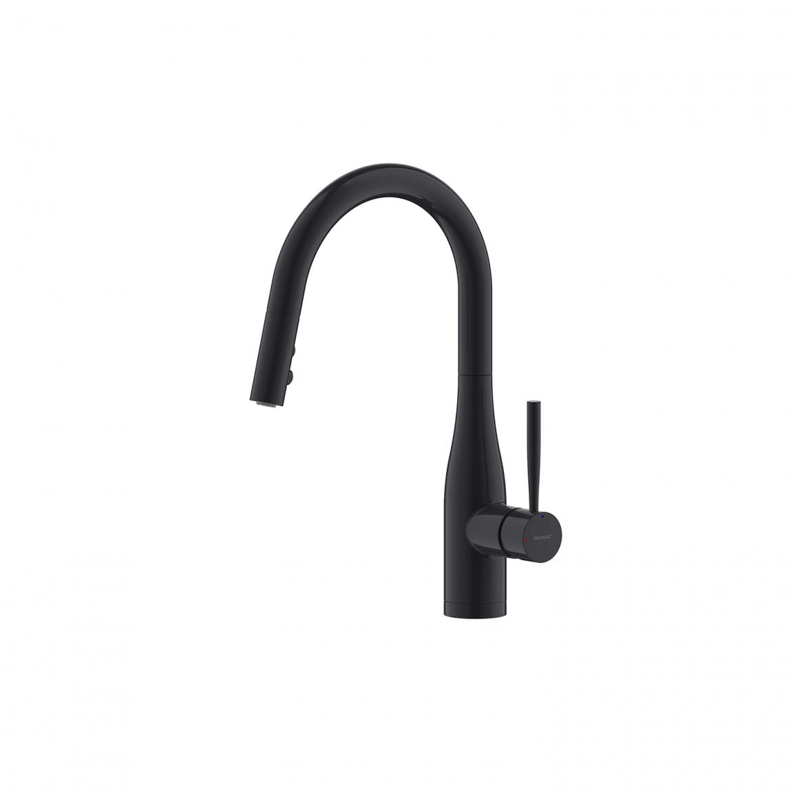 Смеситель для кухни Bravat Miranda F7164208BW-1B-ENG, черный арт. 169993