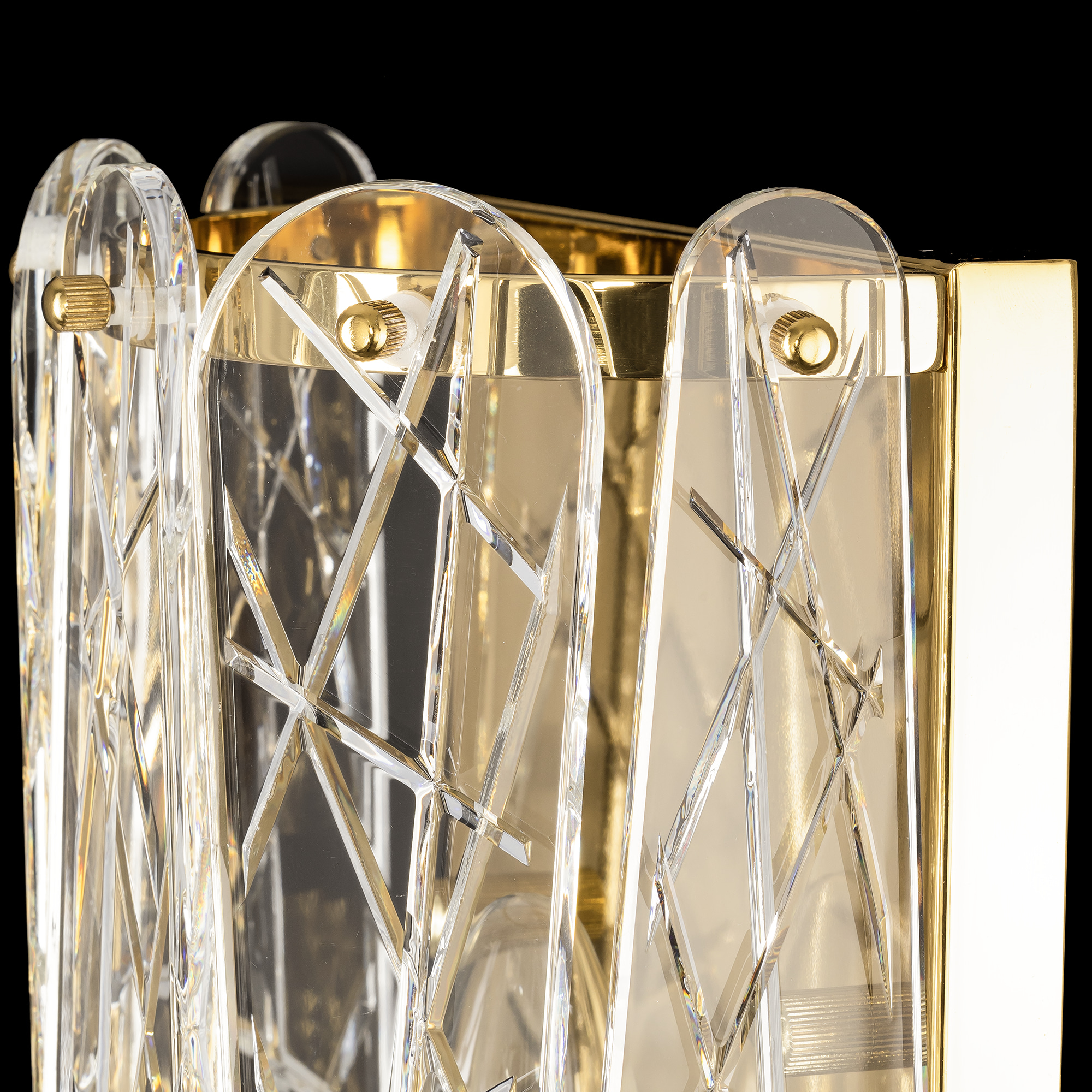 Citilux TALLA CL318412 Бра хрустальное Золото арт. 89504