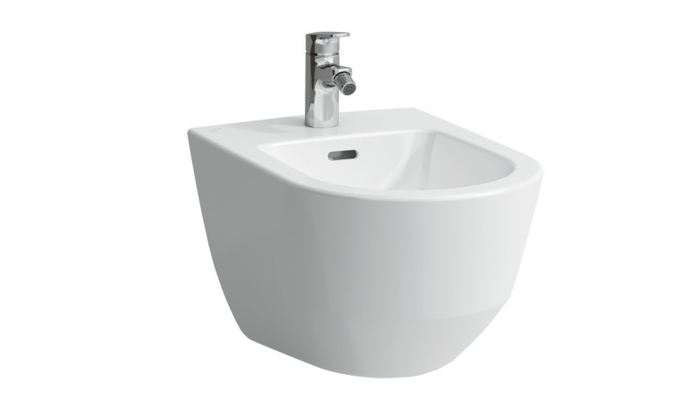 LAUFEN PRO Подвесное биде без боковых отверстий для подвода воды, 1 отв., 530х360 мм, белый арт. 36237