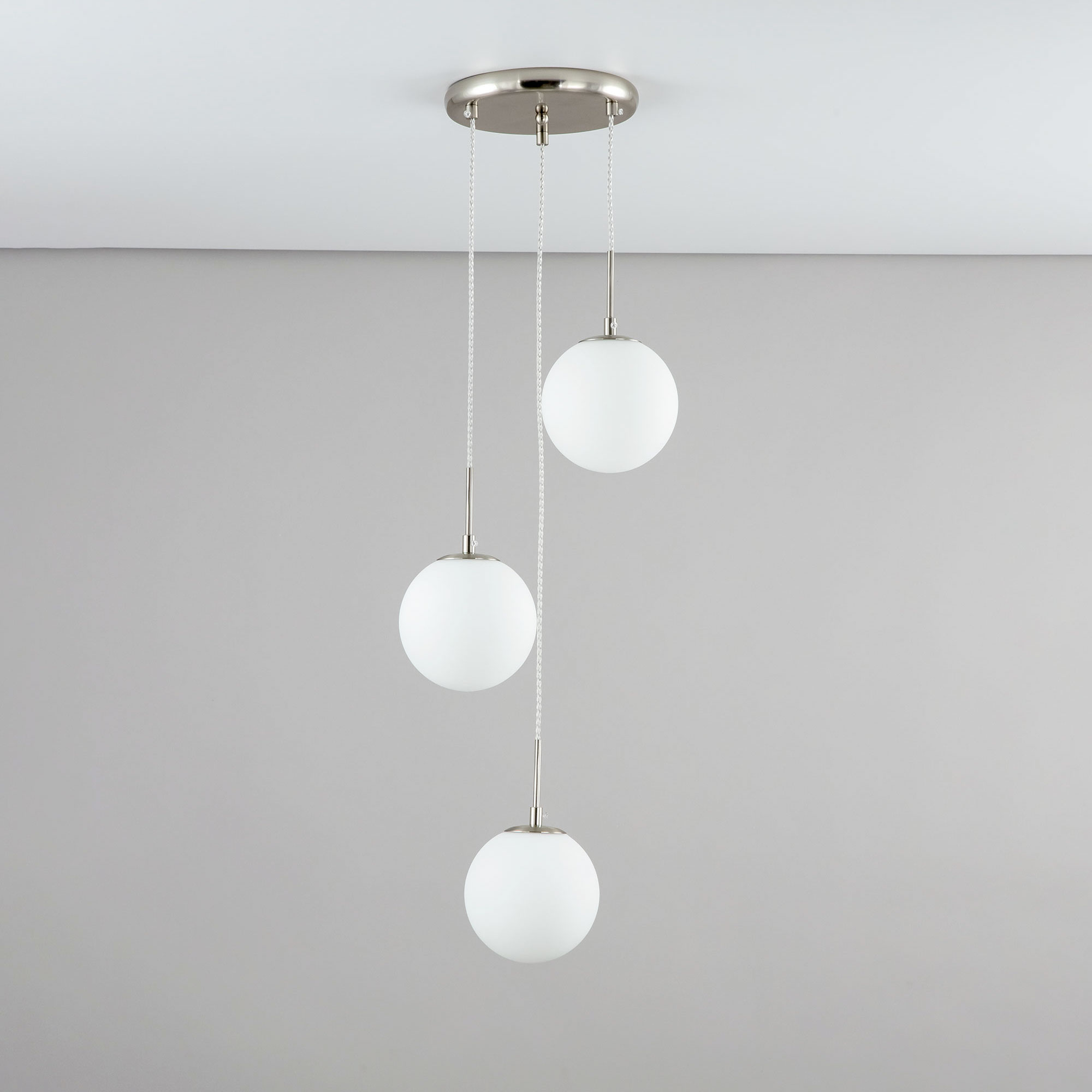 Citilux Томми CL102034 Подвесной светильник Матовый Хром арт. 88753