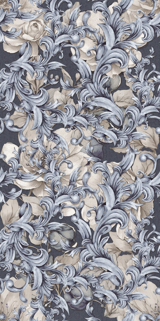 DEC BAROQUE BLU MIX RECT 60X120 REV арт. 58634