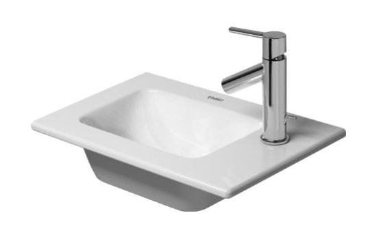 DURAVIT ME by Starck Раковина для мебели с переливом, 1 отв., 430x300 мм, белый арт. 36481