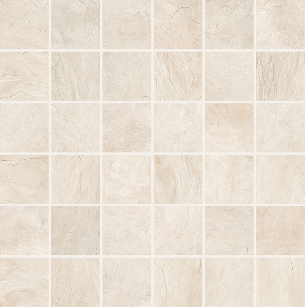 Мозаика ARDOISE IVOIRE MOSAICO 5x5 GRIP 30x30 арт. 84666