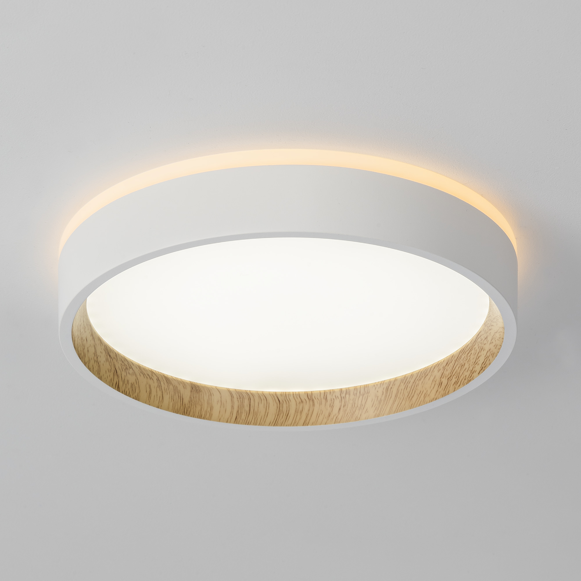 Citilux ETALON CL750180 LED Светильник с подсветкой Белый+Бук арт. 89470