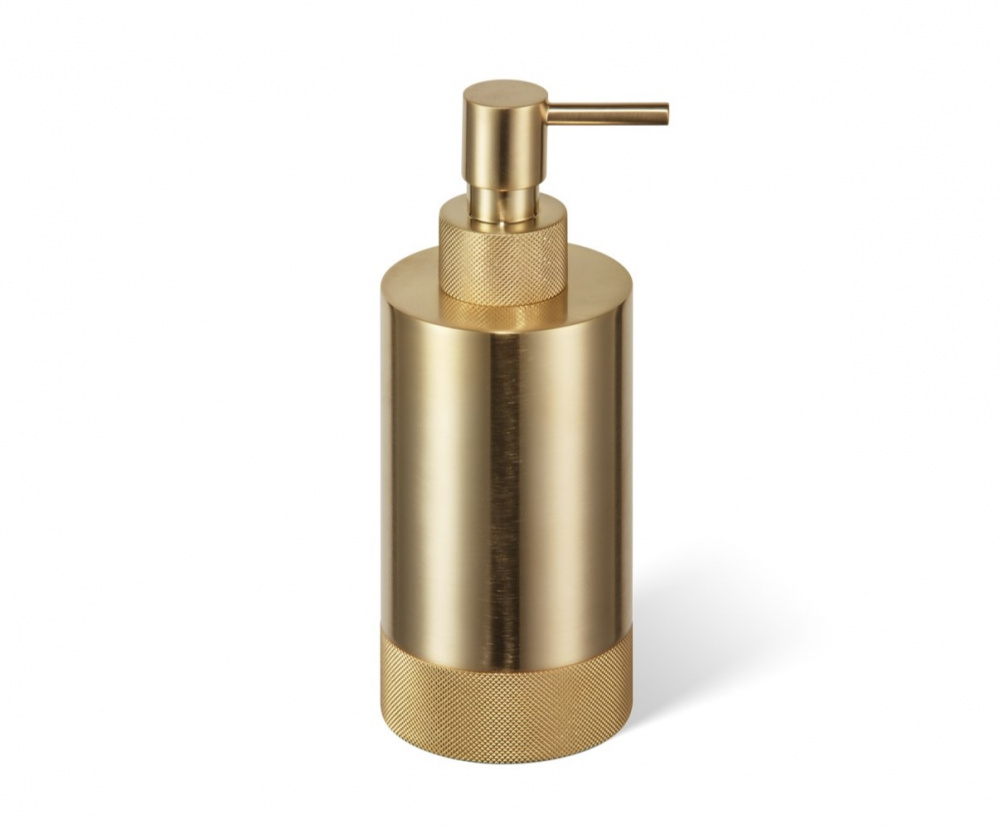 DW CLUB SSP 1 Дозатор для мыла настольный, H17.5 x7.5 x6.5cm см, Золото матовое арт. 30343