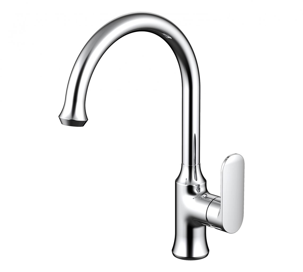 Смеситель для кухни Bravat OPAL F7125183CP-RUS, хром арт. 169989