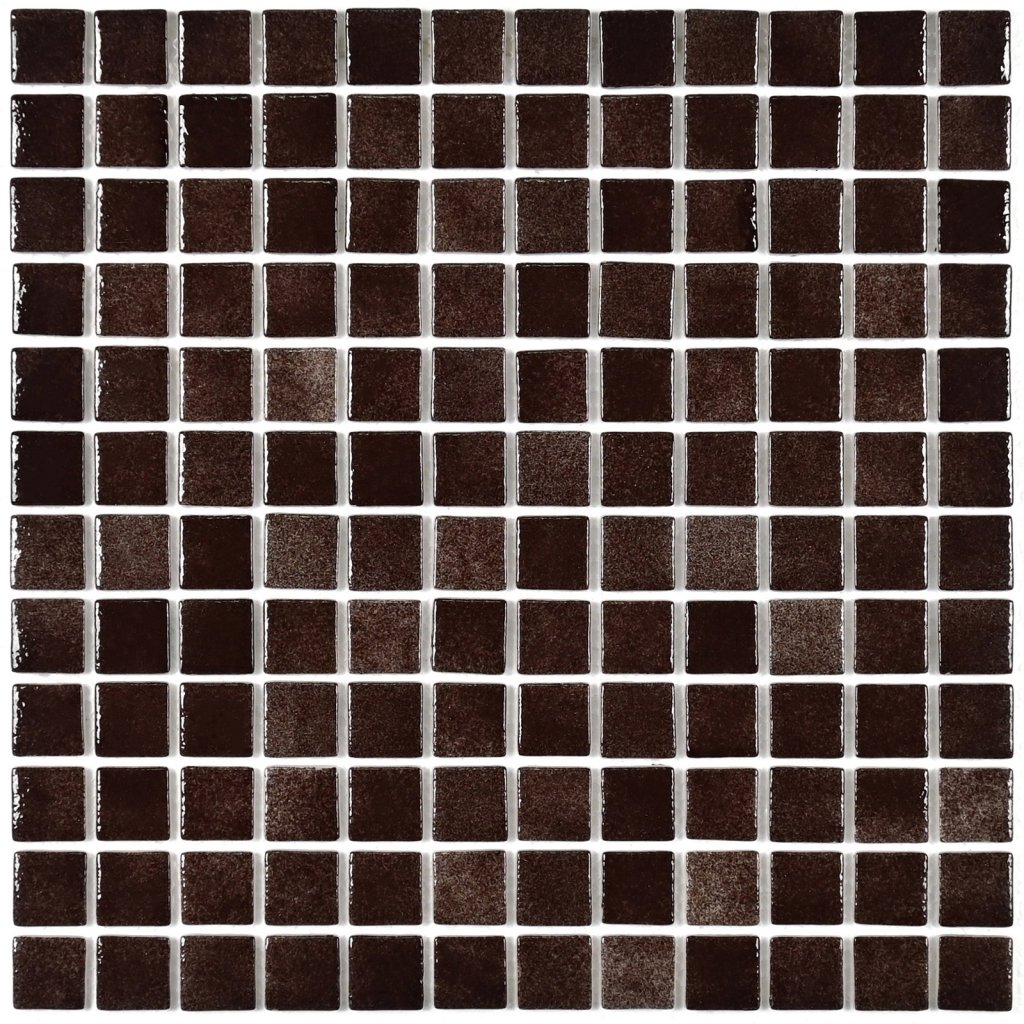 Плитка декоративная стеклянная Atlantis Choko/Атлантика шоколадный 4*24*24  315*315 арт. 90372