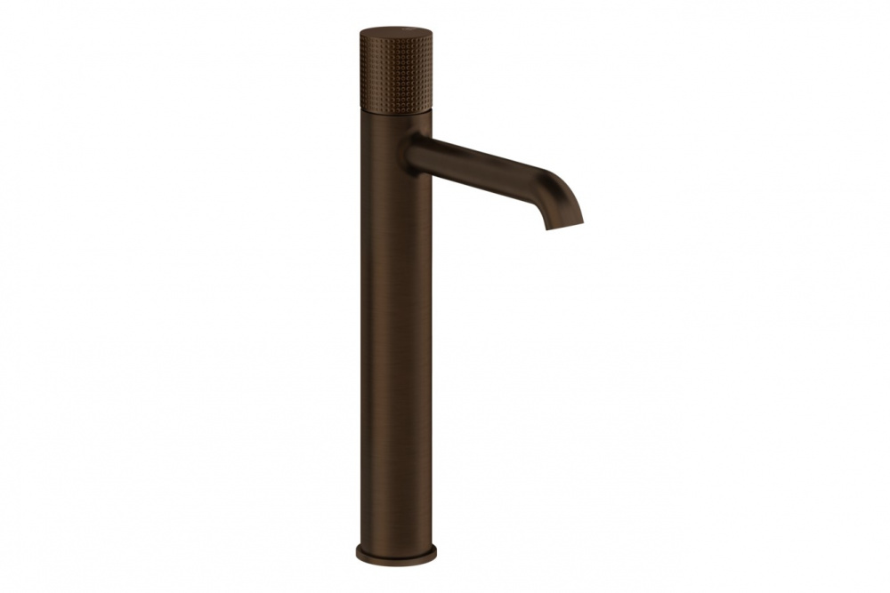 GESSI HABITO CESELLO Смеситель для раковины высокий, БЕЗ ДК, Dark Bronze арт. 35367