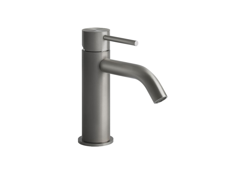 GESSI FLESSA Смеситель для раковины, соединительные шланги на 3/8”, БЕЗ ДК, Steel Brushed арт. 34727