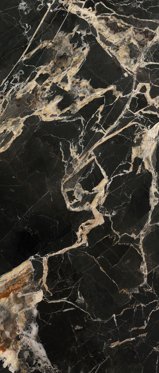 Керамогранит MARMI SICILIANI BLACK GOLD LAP RET 120x280 арт. 86163