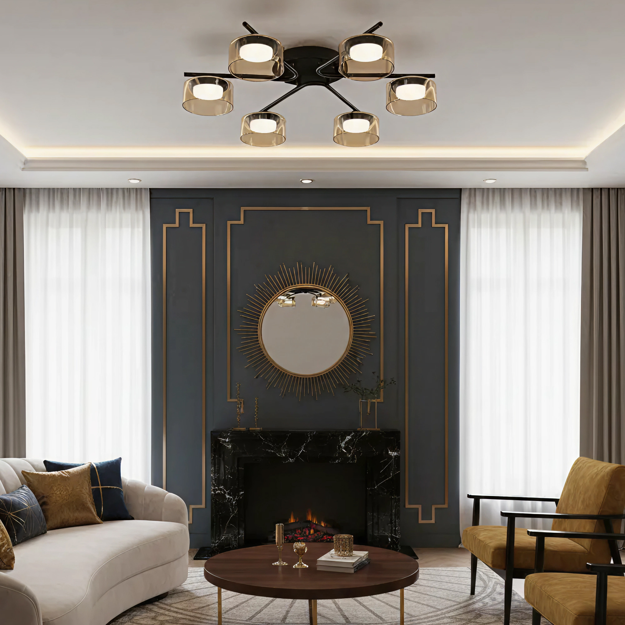 Citilux ESPACE CL243161 Люстра потолочная арт. 89749