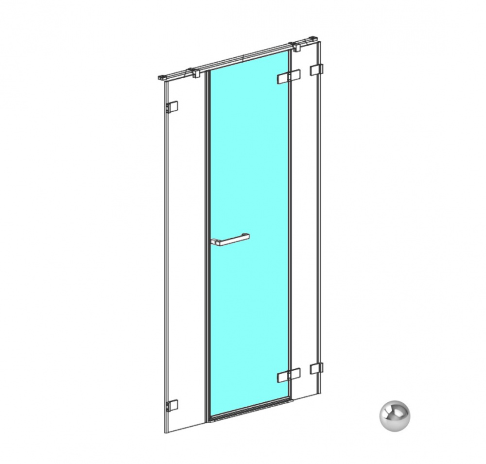 RADAWAY Arta Door G 820 L Дверь душевого ограждения, хром+/прозрачное арт. 32609
