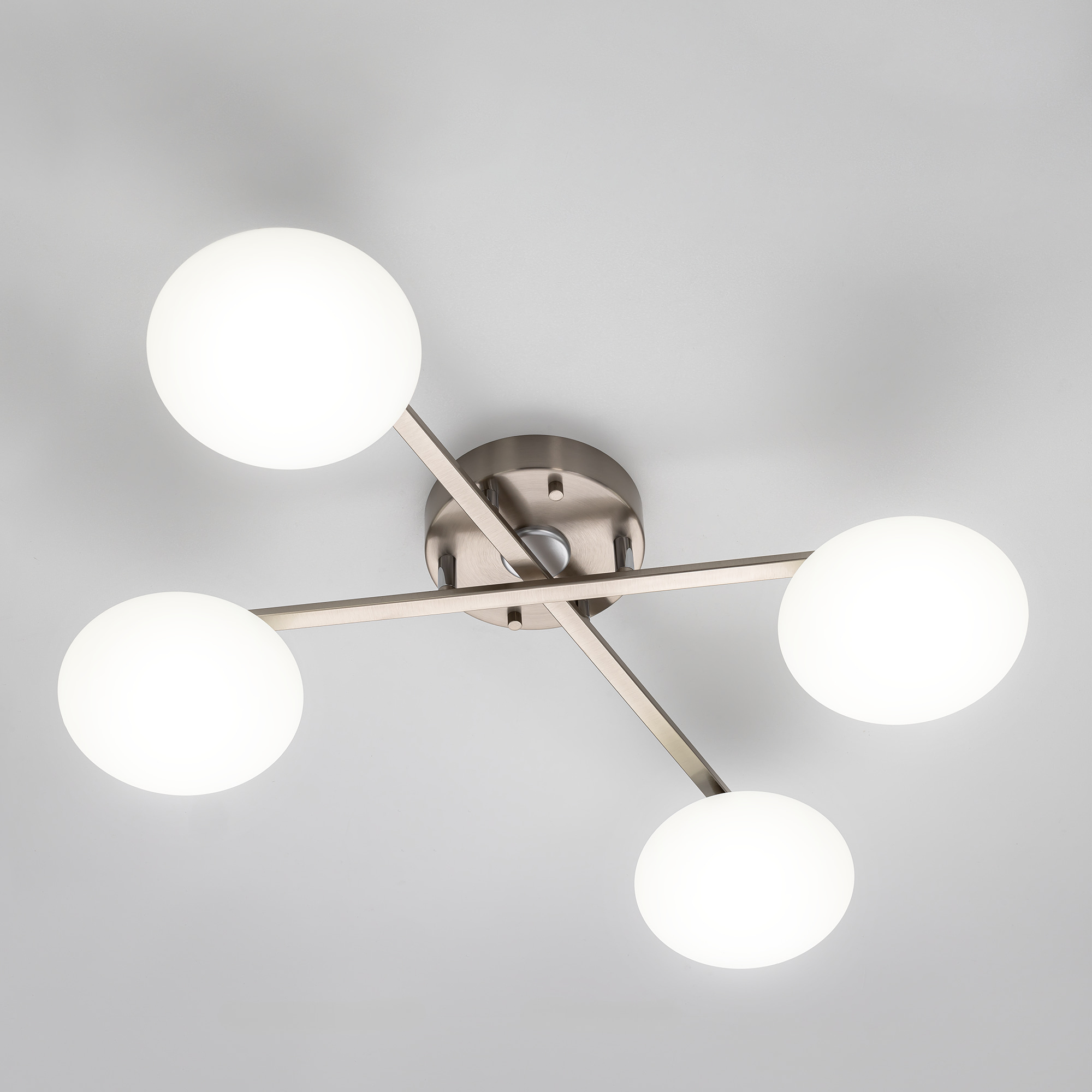 Citilux ATMAN SMART CL226A141 RGB LED Умная люстра Матовый Хром арт. 89433