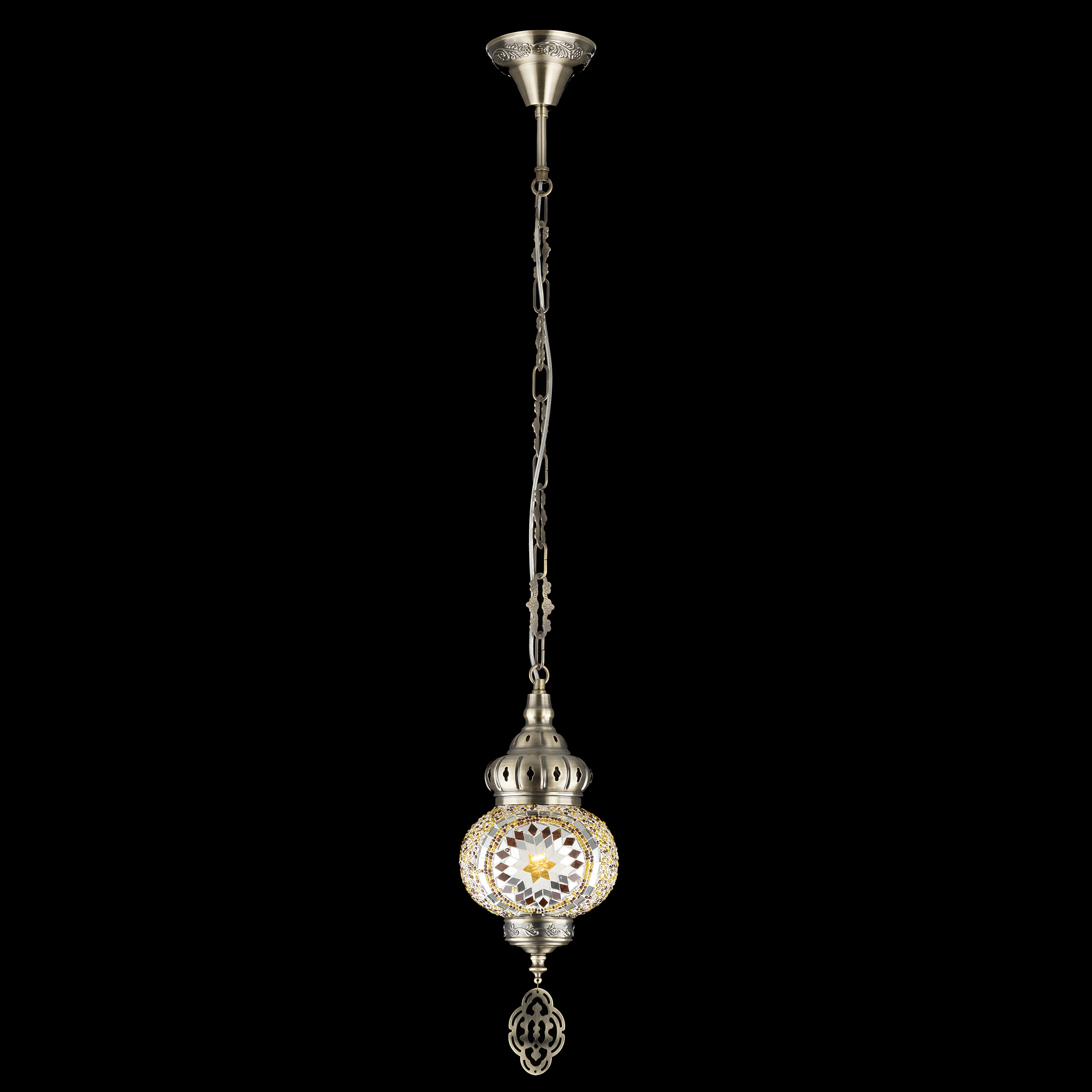Citilux Каир CL419115 Подвесной светильник Мозаика Янтарь арт. 89508