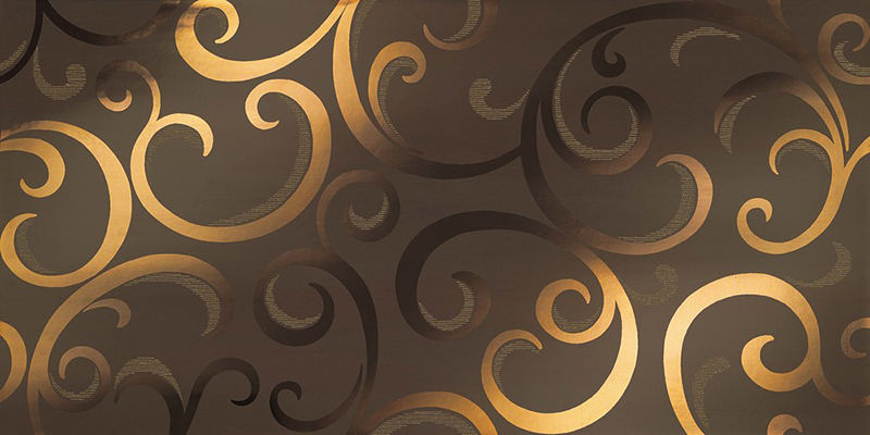 #(c) Mark Moka Gold Damask Декор (м2) арт. 79854