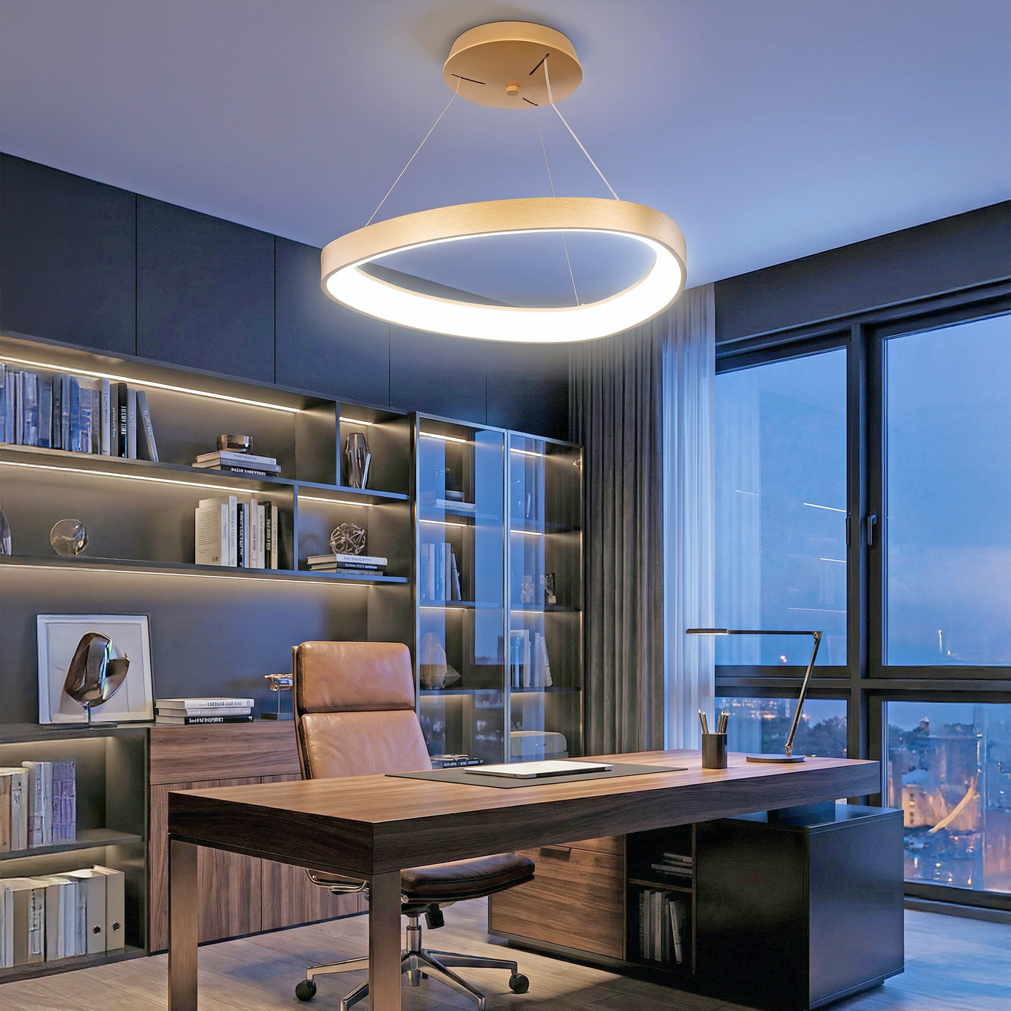 Citilux GENKA SMART CL756A042 LED Умная подвесная люстра арт. 89781