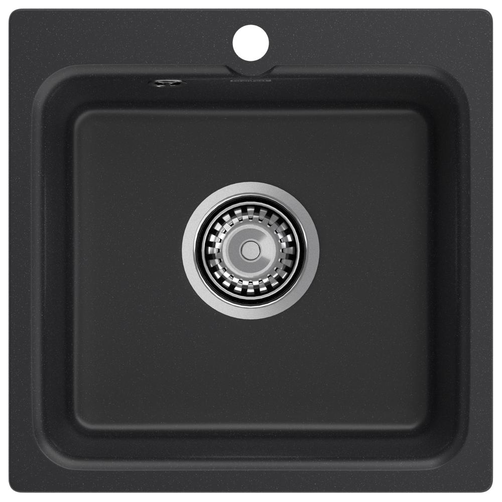 Кухонная мойка GranFest SMART 430, черный арт. 186848