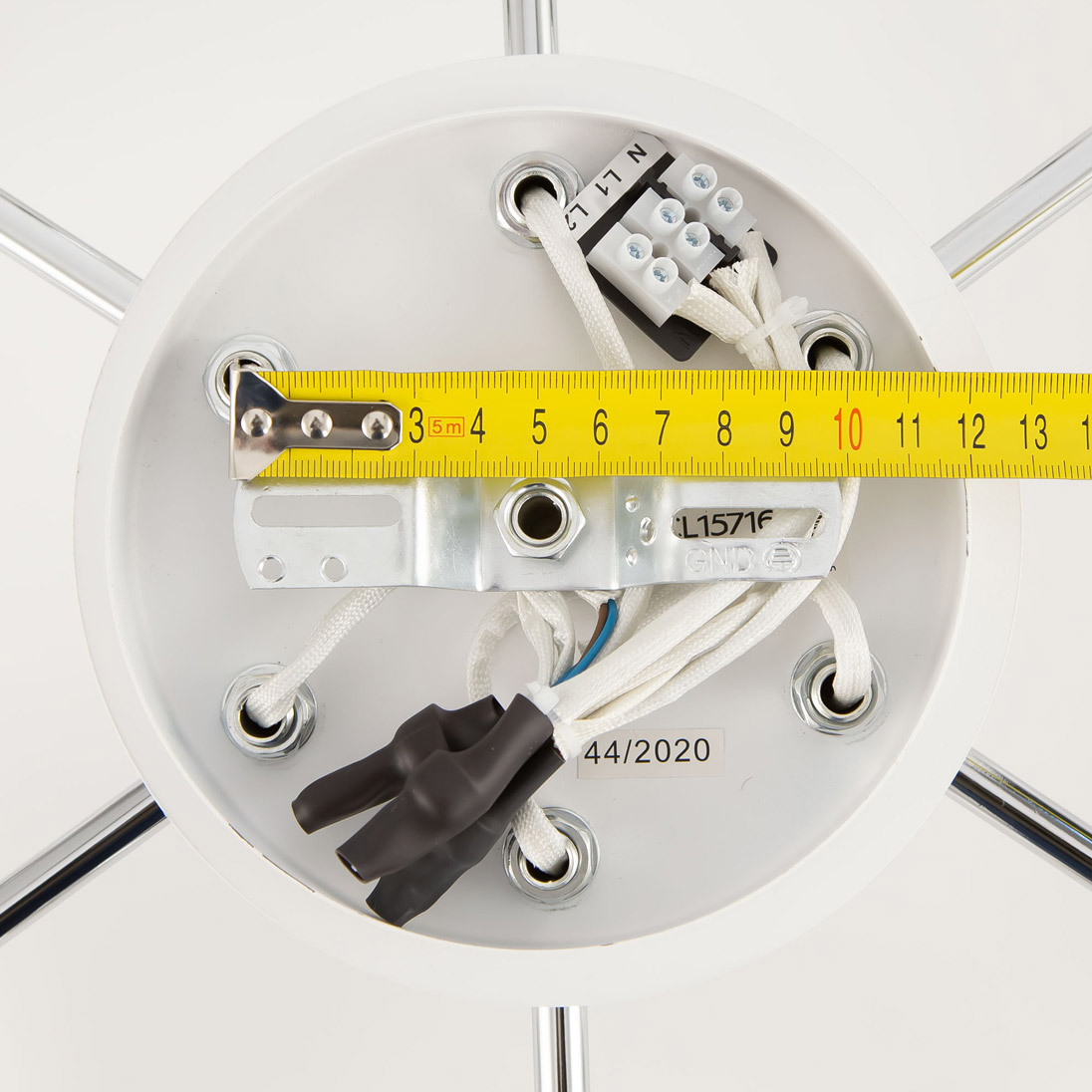 Citilux Буги CL157161 Люстра потолочная Белая Хром арт. 88383
