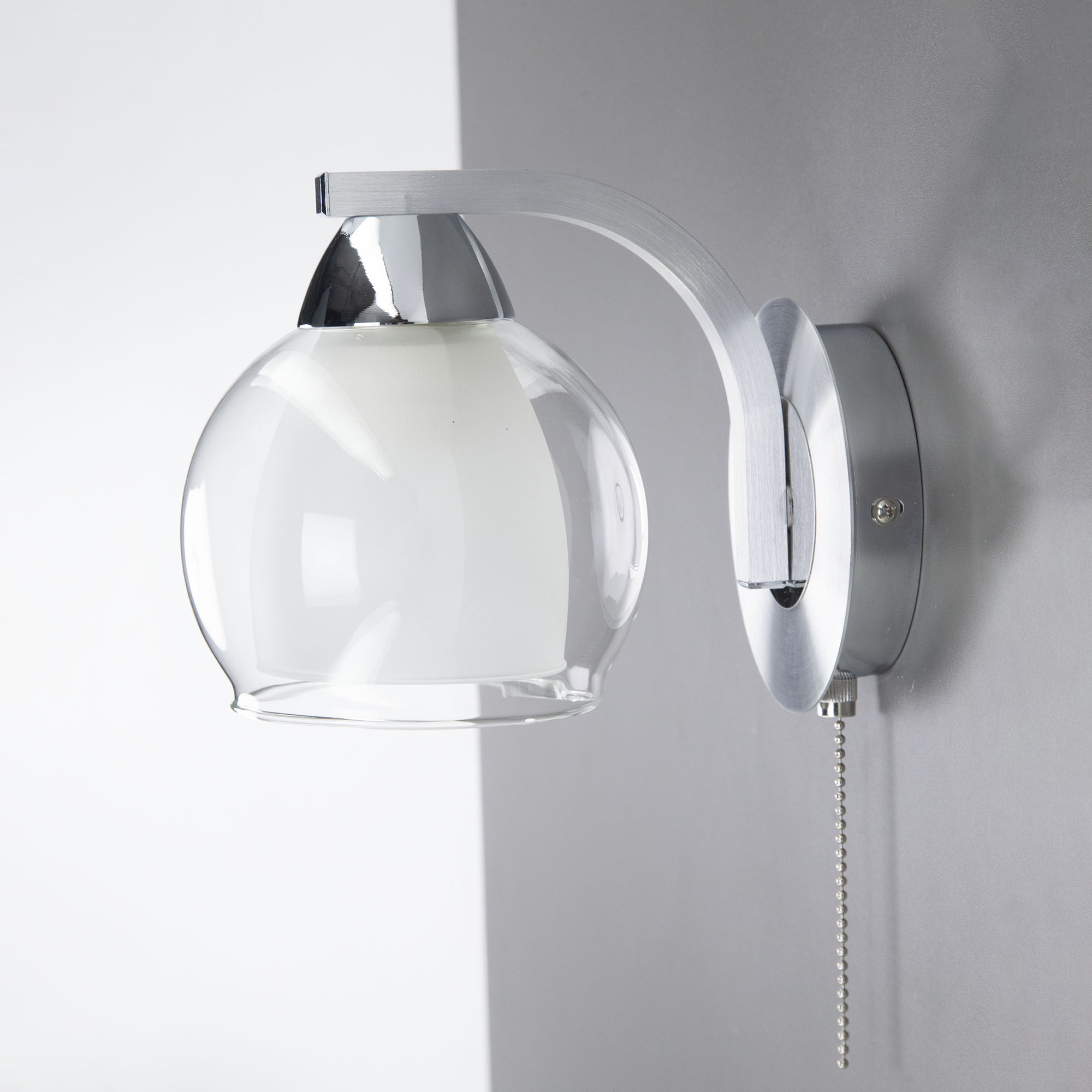 Citilux Кристи CL152317 Бра с выключателем Алюминий Хром арт. 88414