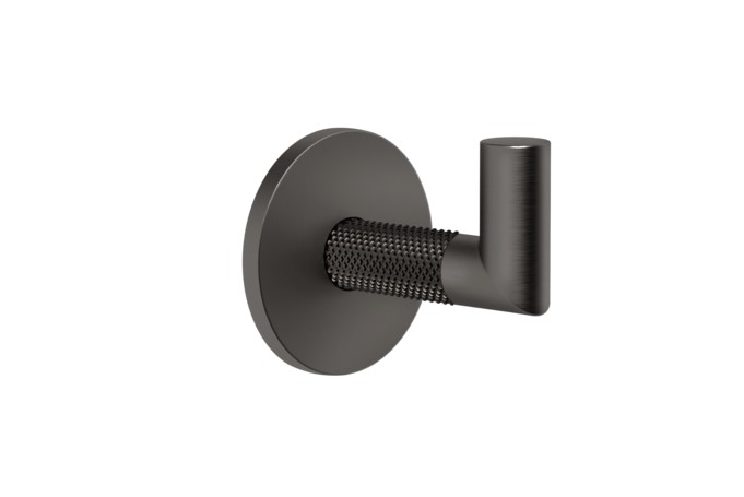 GESSI ANELLO Крючок настенный, Black Metal Brushed PVD арт. 31558