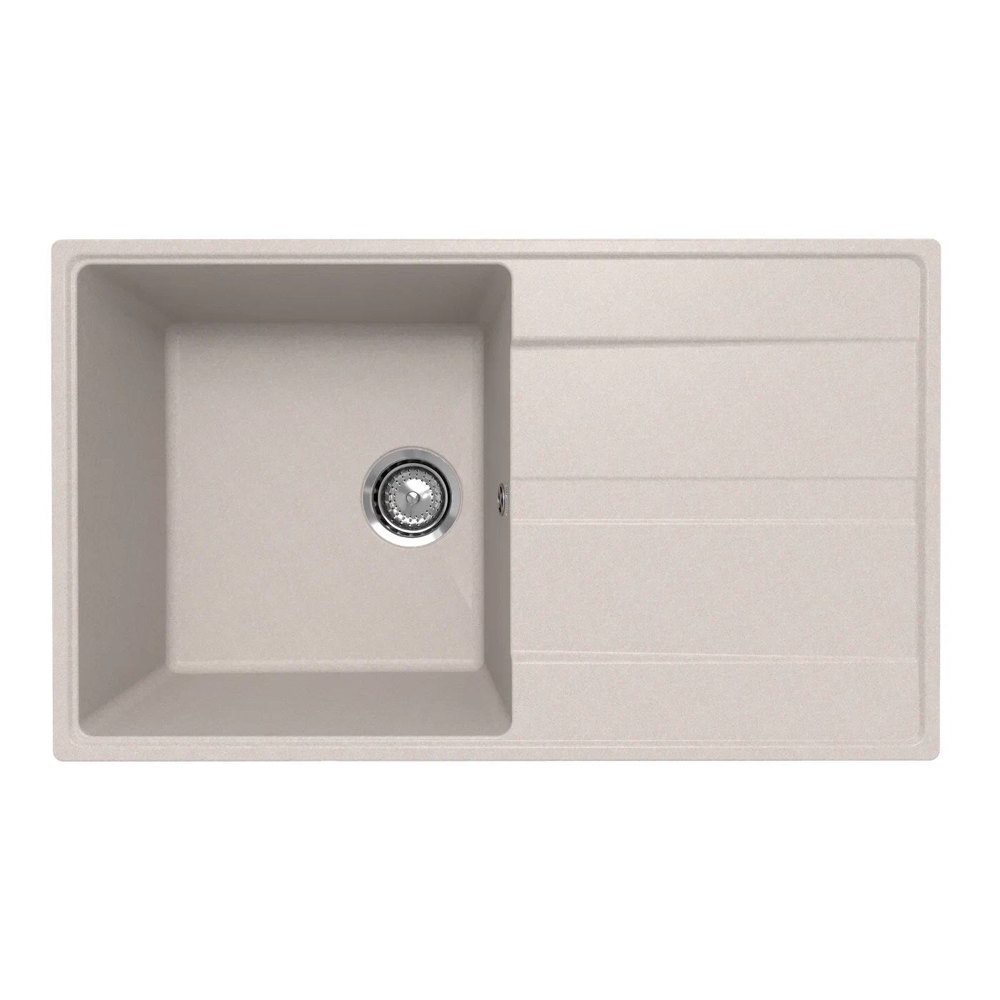 Кухонная мойка Ulgran Quartz Prima 850-10, песок арт. 185315