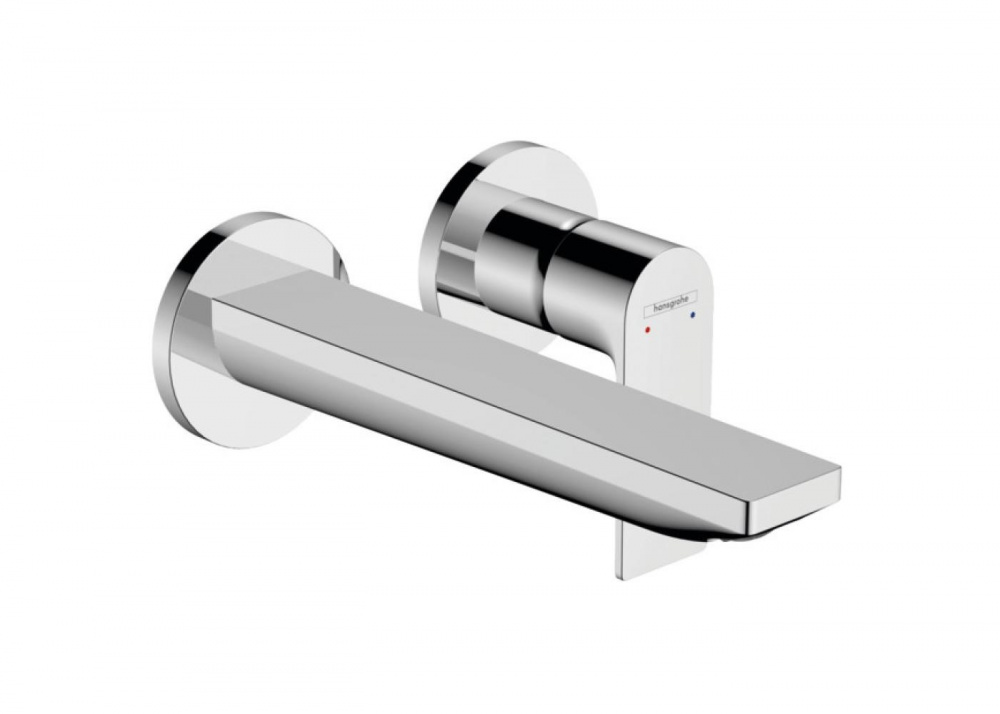 HANSGROHE Rebris E Смеситель для раковины, настенный, с изливом 19,5 см, хром арт. 35186