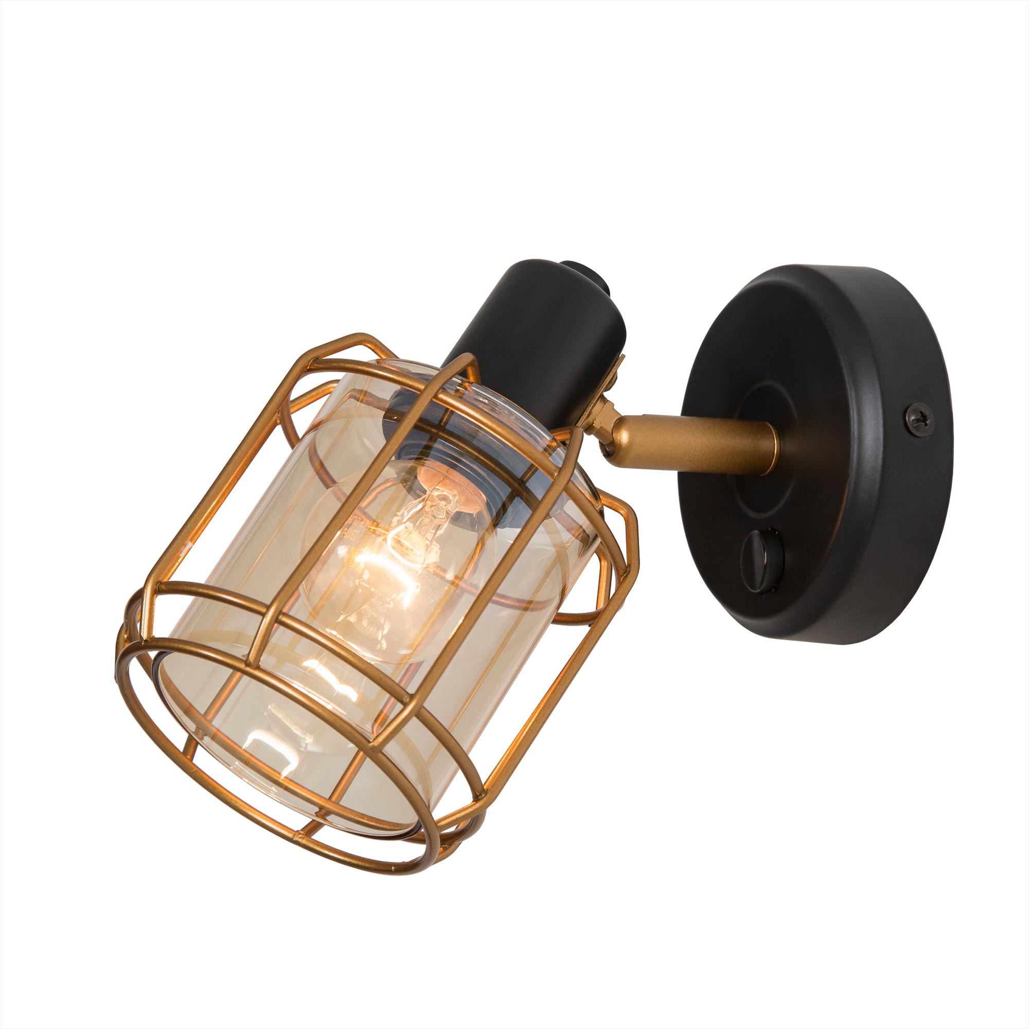 Citilux Таверна CL542612 Спот поворотный с выключателем Чёрный арт. 88471