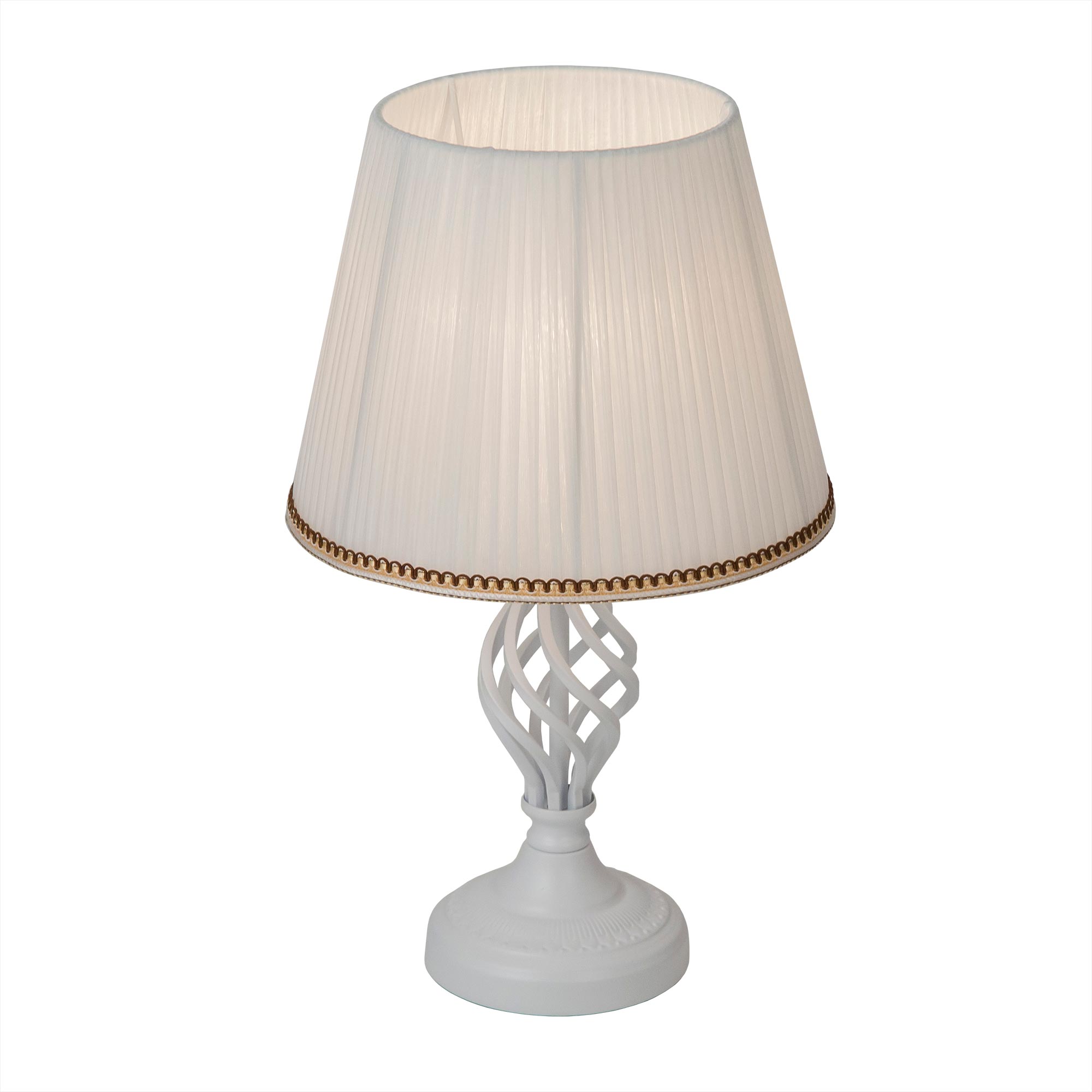 Citilux Вена CL402800 Настольная лампа с абажуром Белая арт. 88480