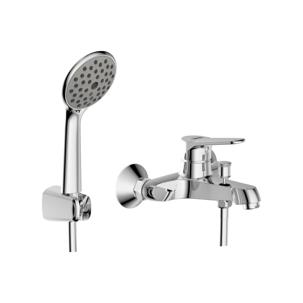 Смеситель для ванны Bravat Eco F6111147C-B, хром арт. 167422