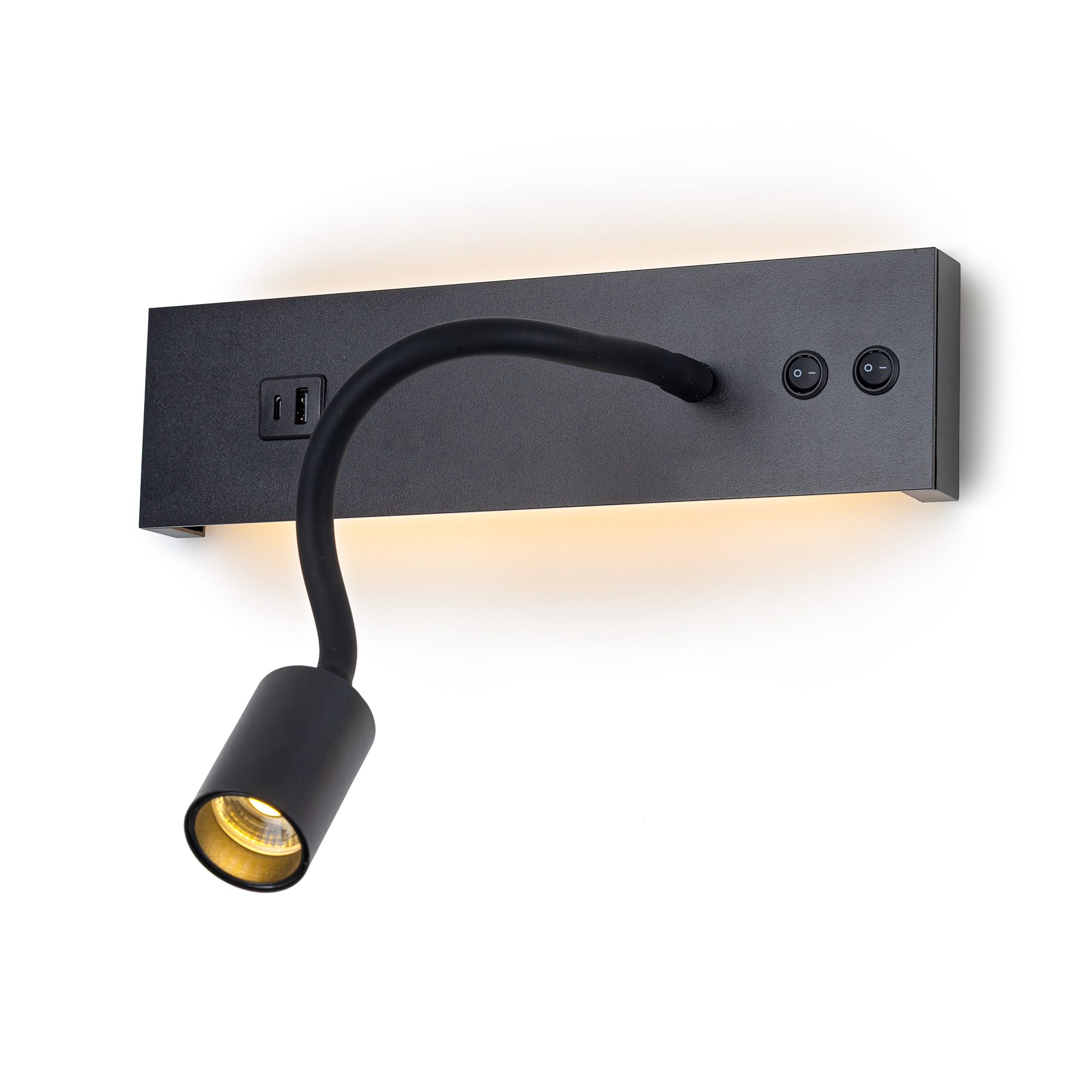 Citilux Декарт CL704471 LED USB Светильник с выключателем Чёрный арт. 89527
