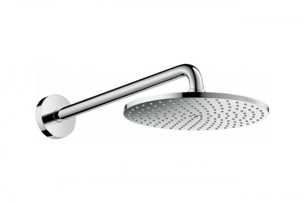 HANSGROHE Raindance S Верхний душ 240 1jet PowderRain с держателем, 18 л/мин, G ½, хром арт. 38740