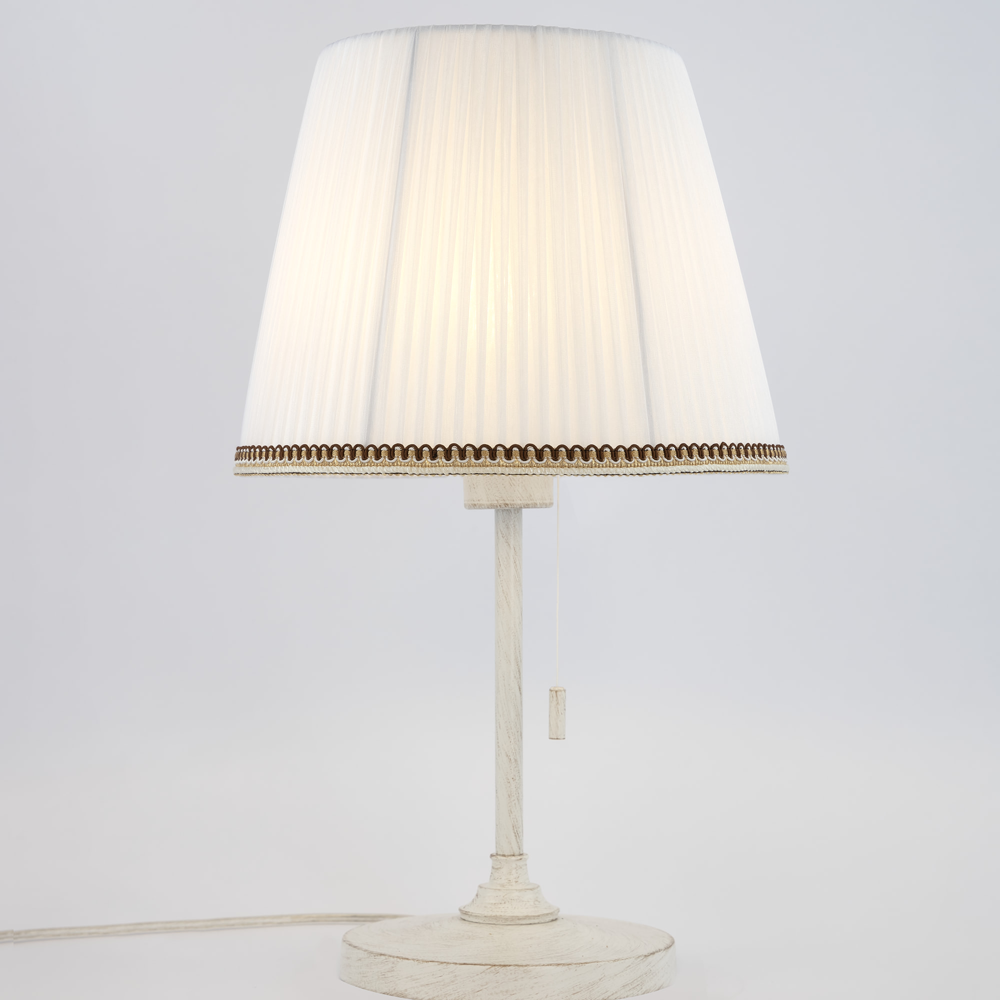 Citilux Линц CL402720 Настольная лампа патина с белым абажуром арт. 89004