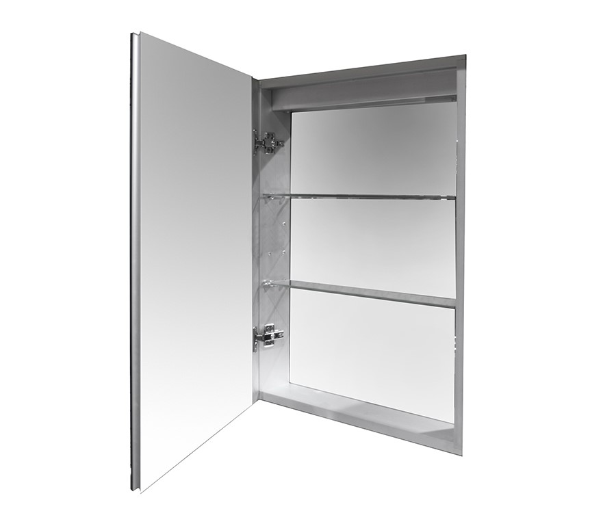 NOKEN SMART CABINETS Шкаф встроенный с одной дверцей и двойным зеркалом 59,1x76,2x10 см арт. 33687