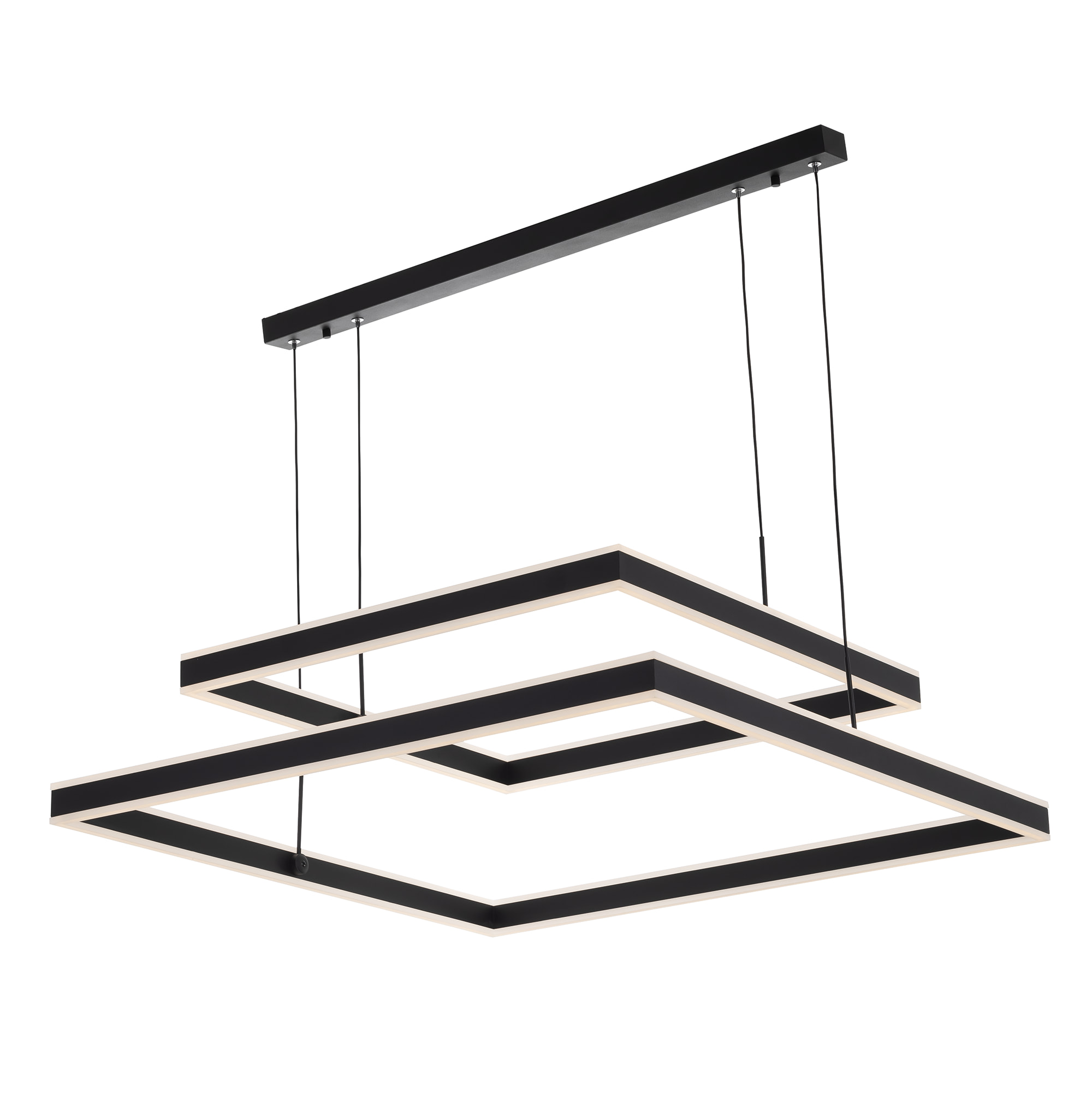 Citilux Дуэт CL719K211 LED Люстра подвесная с пультом Чёрная арт. 89063