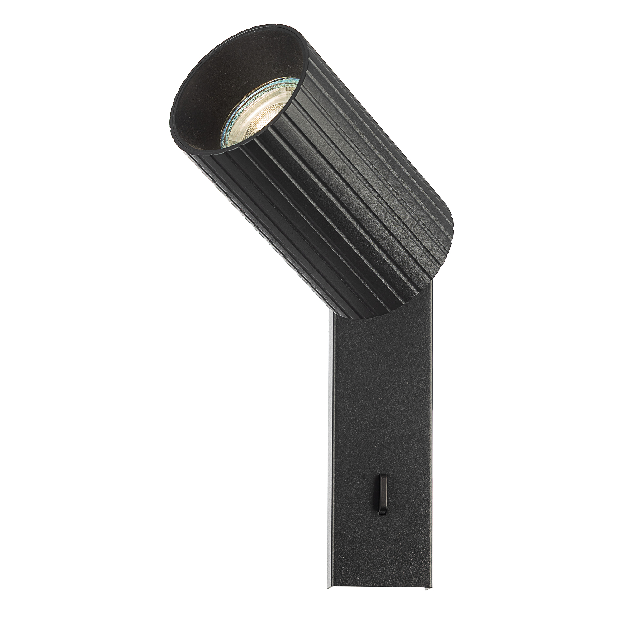 Citilux AXEL CL512511R Спот поворотный с выключателем Чёрный Рифлёный арт. 129435