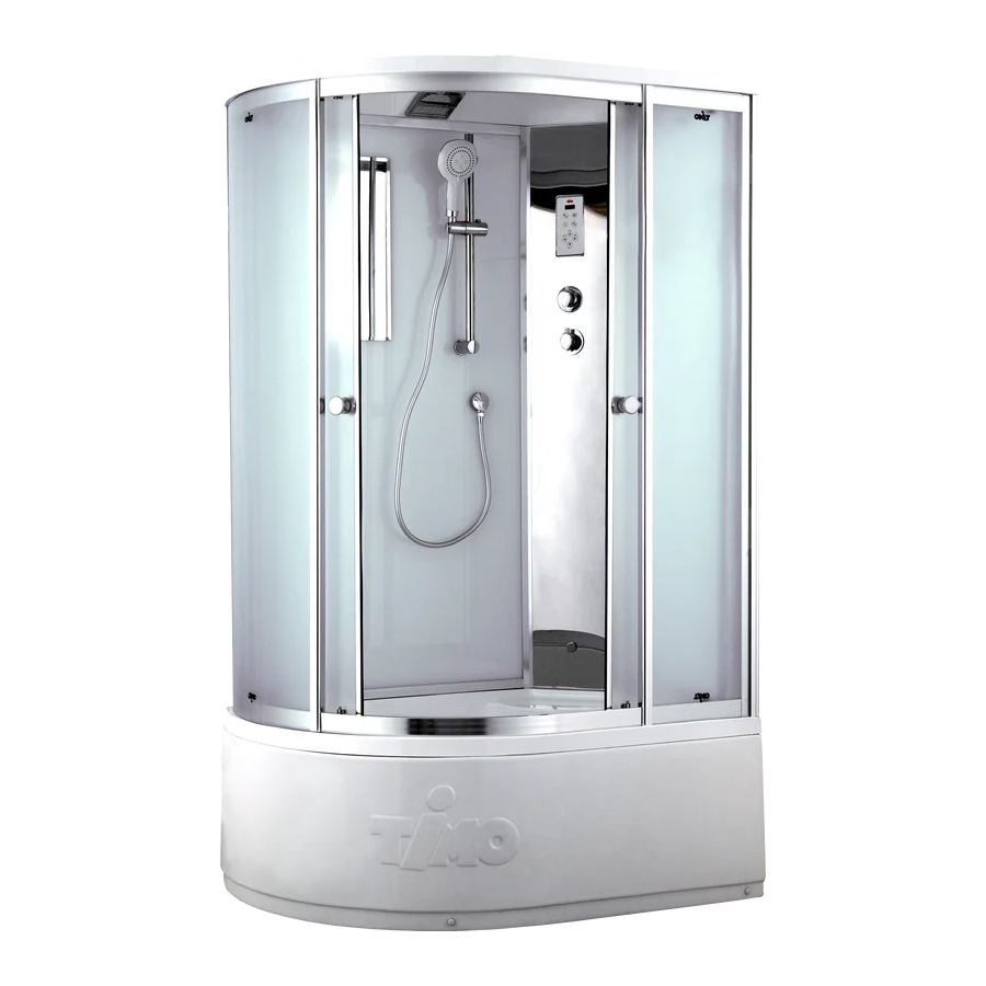 Душевая кабина Timo Comfort Fabric Glass T-8820RF, 120x85x220 арт. 174836