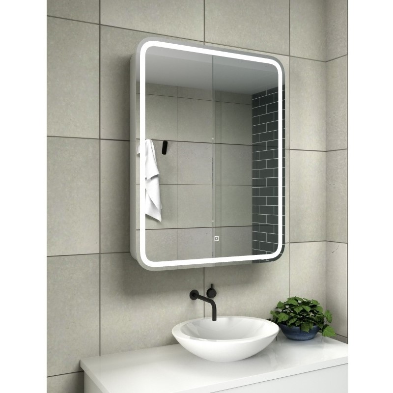 Зеркало-шкаф с LED подсветкой Relisan ANGELICA Гл000024694, 60x80 арт. 178496