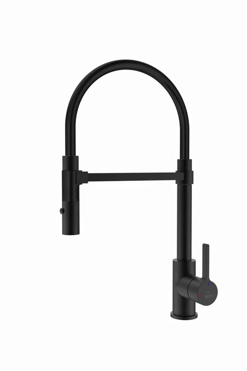 Смеситель для кухни Rose R133H, черный арт. 169627